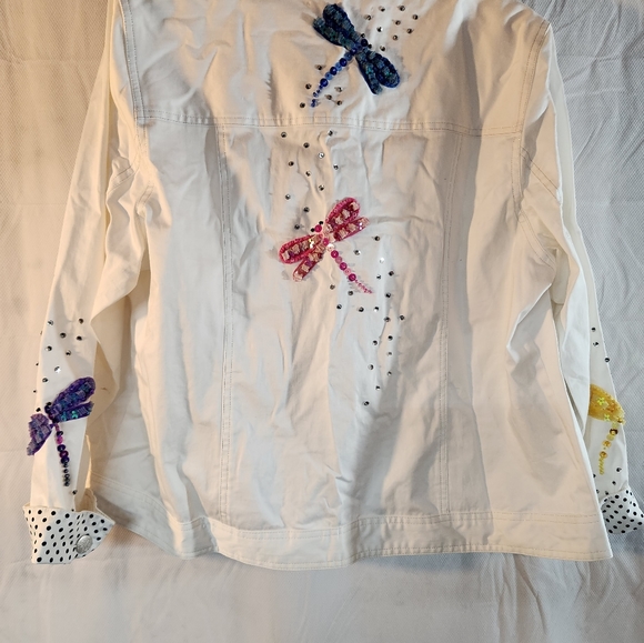 Design Options  by Philip & Jane Gordon Jacket , Multicolored Fireflies, Size XL - Picture 14 of 16